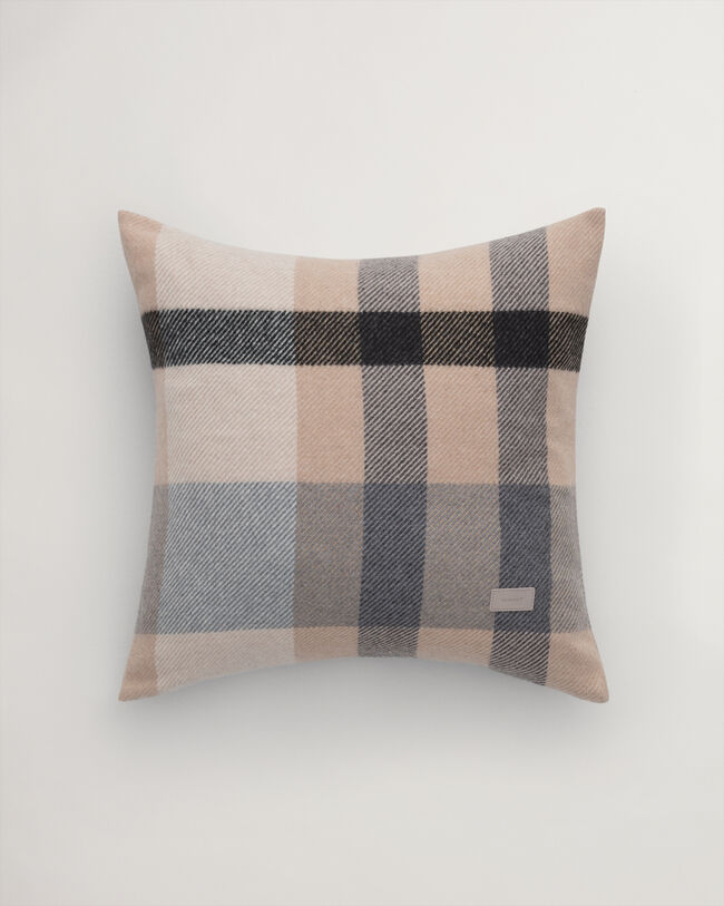 Housse de coussin Magnified Check