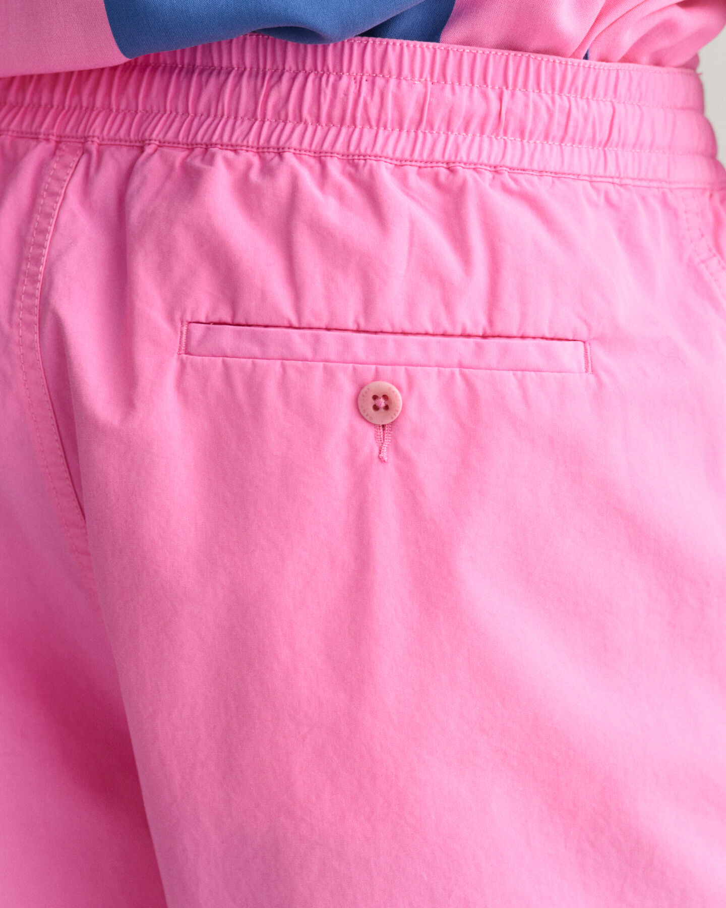 Short en coton avec cordon de serrage