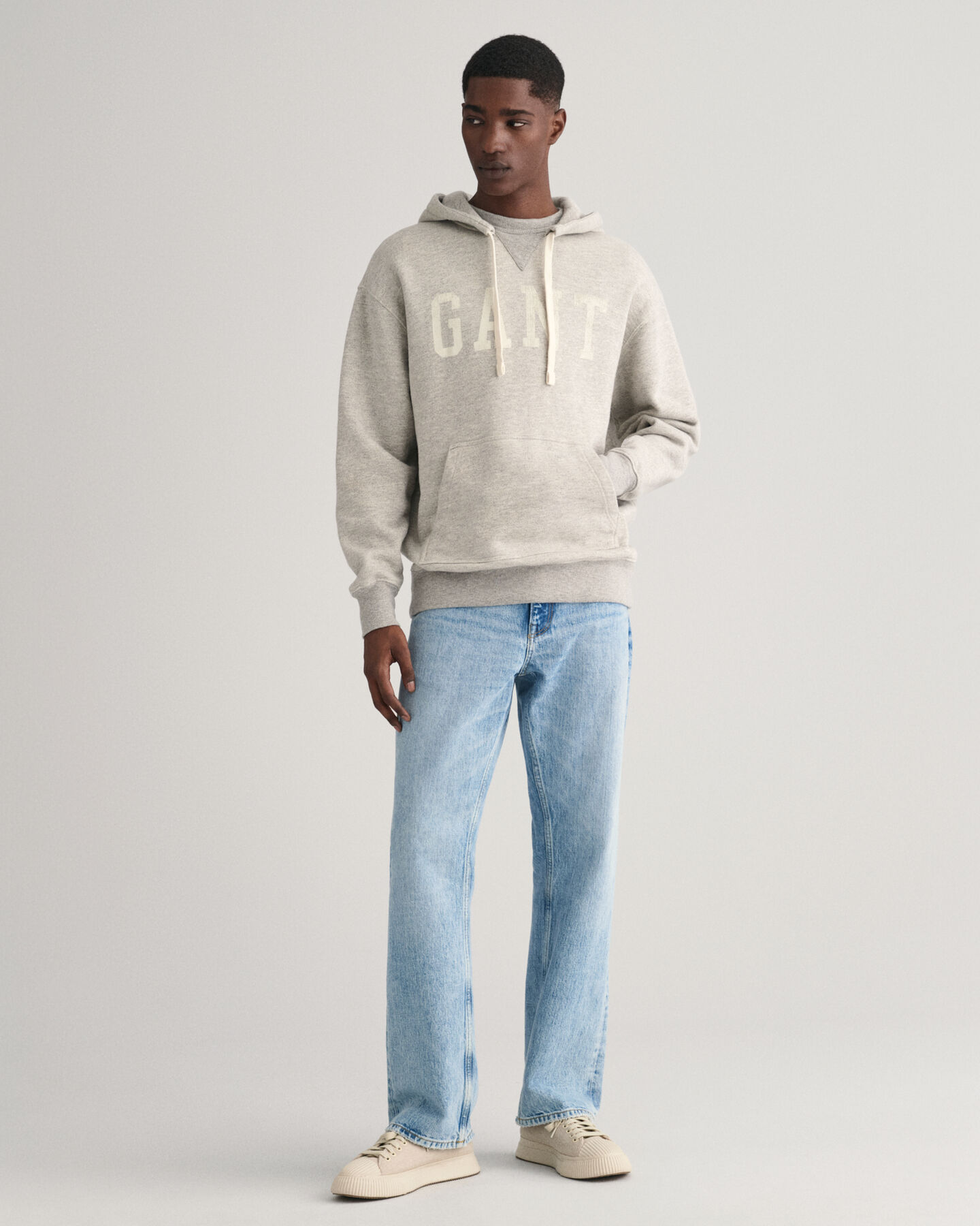 Sweat &agrave; capuche Graphic Melange