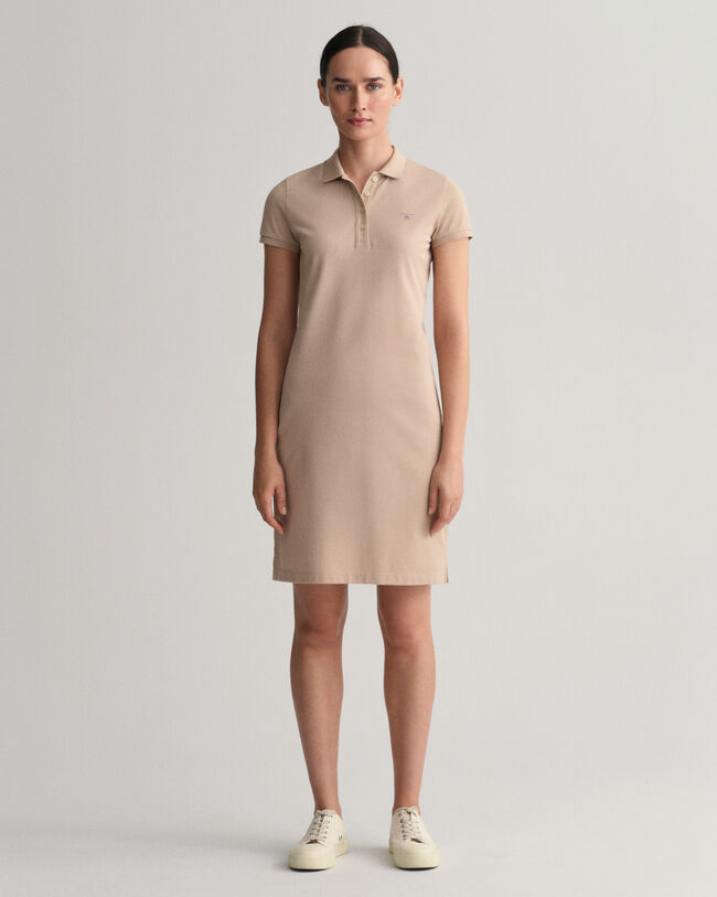 Robe polo en coton piqu&eacute; Original