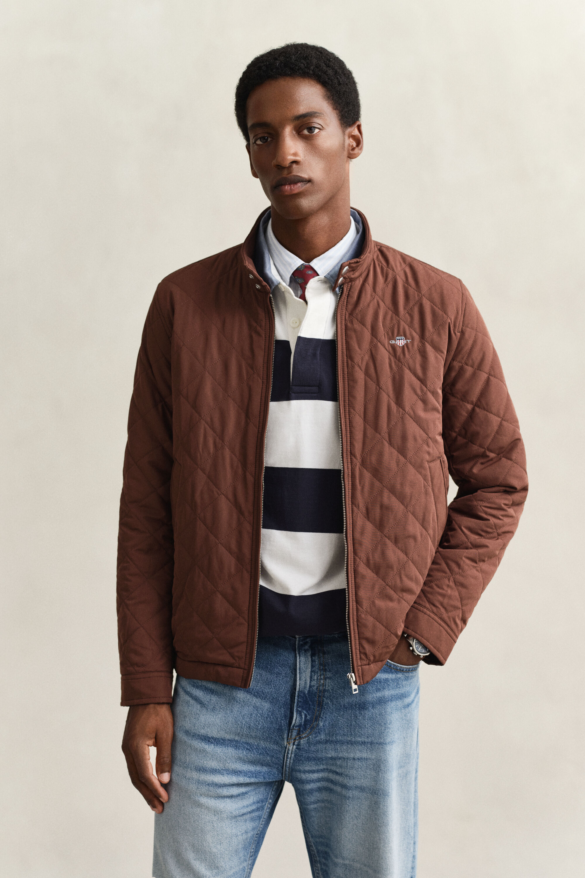 Veste Windcheater matelassée