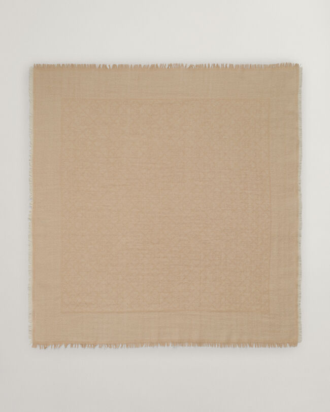 Foulard tissé léger G Patterned