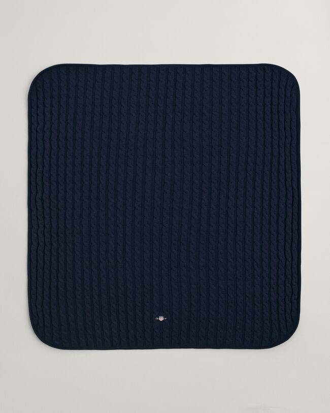 Couverture en maille de coton torsad&eacute;e Shield Baby