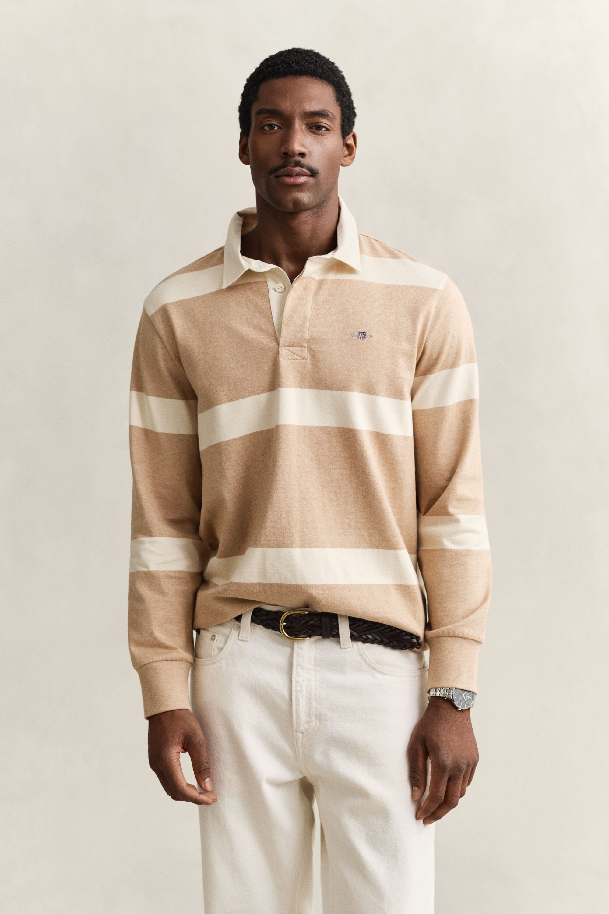 Polo Rugger à rayures