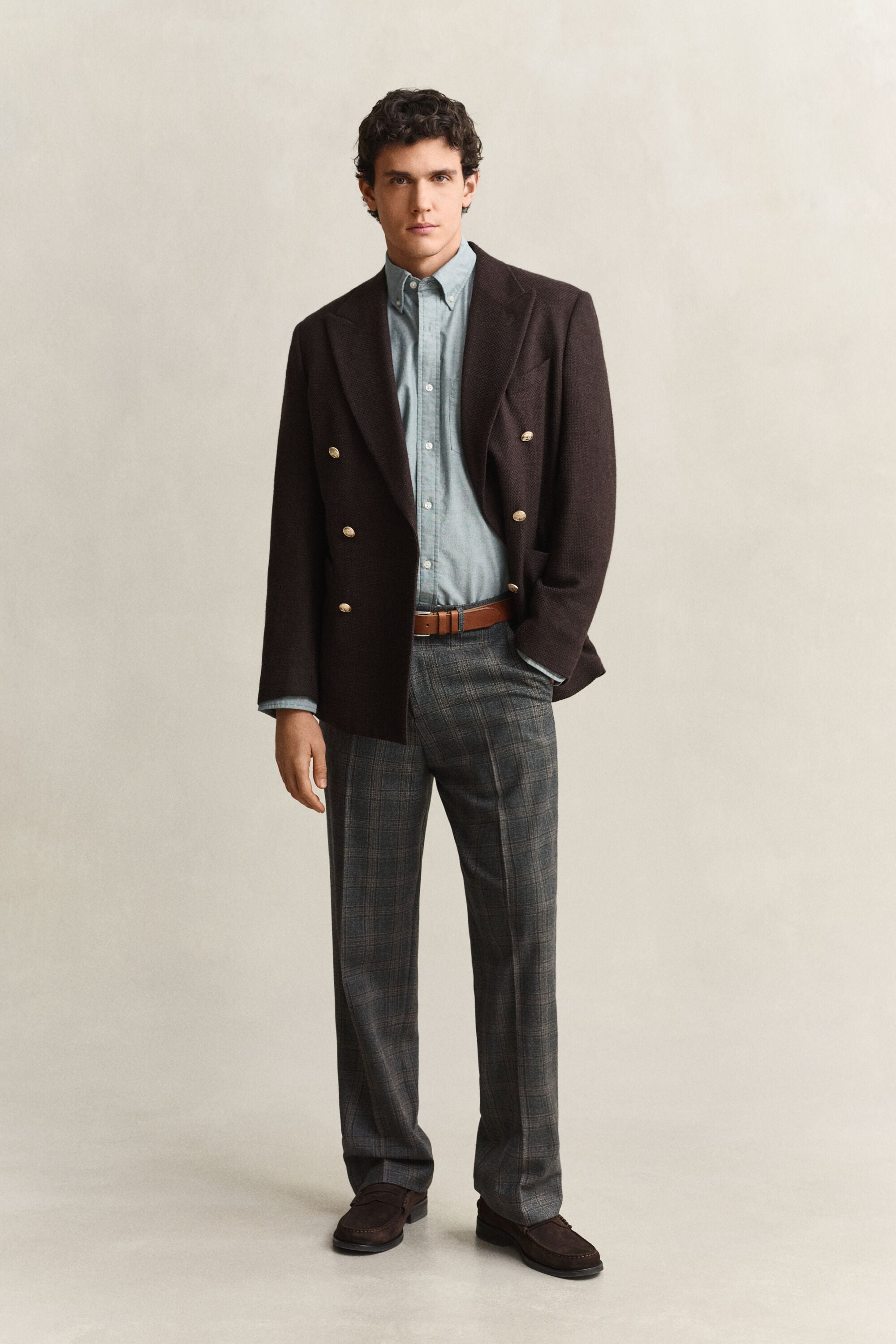Chemise regular en coton Oxford classique