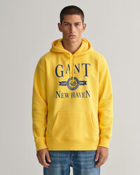 Sweat à capuche Retro Crest