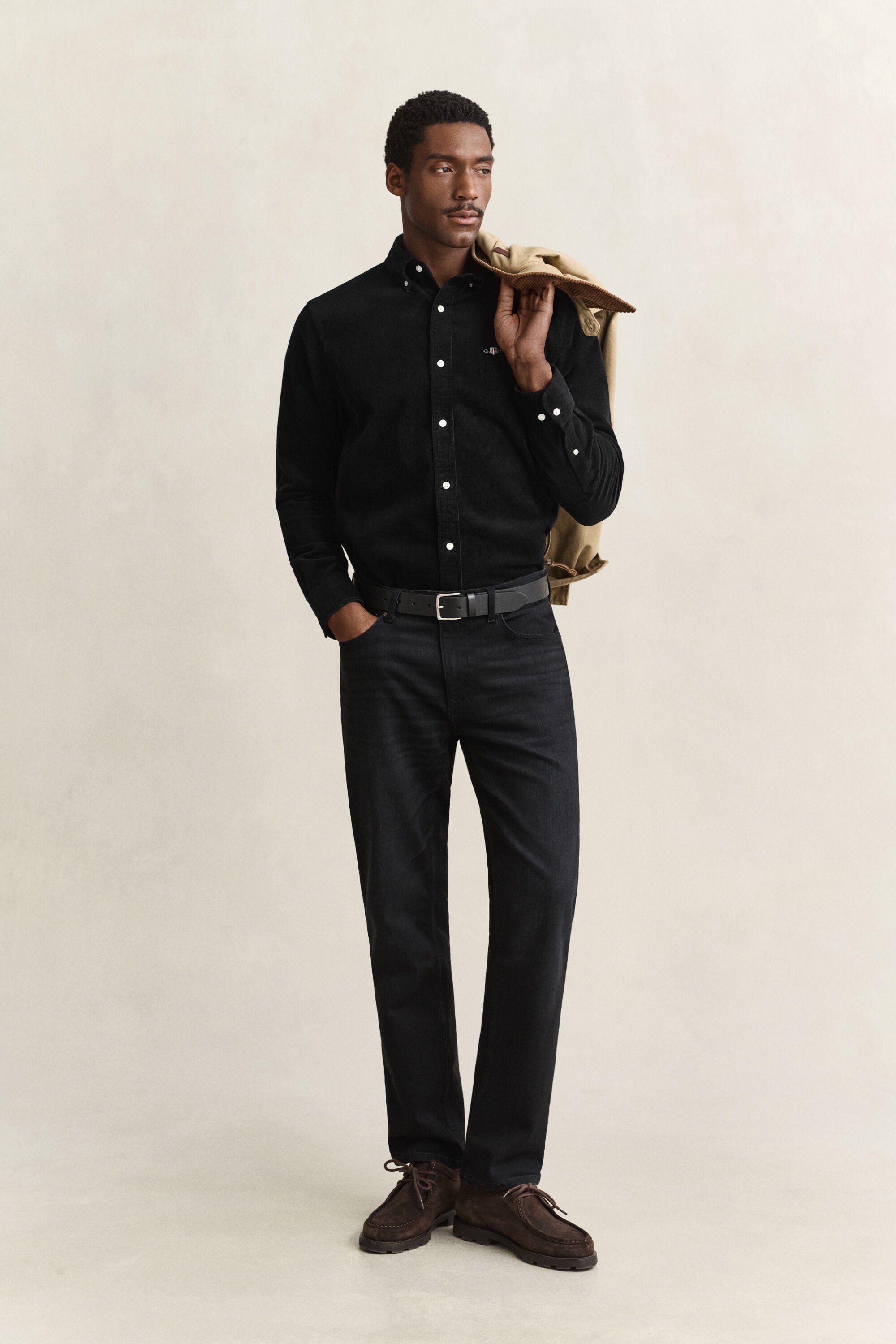 Chemise en velours côtelé