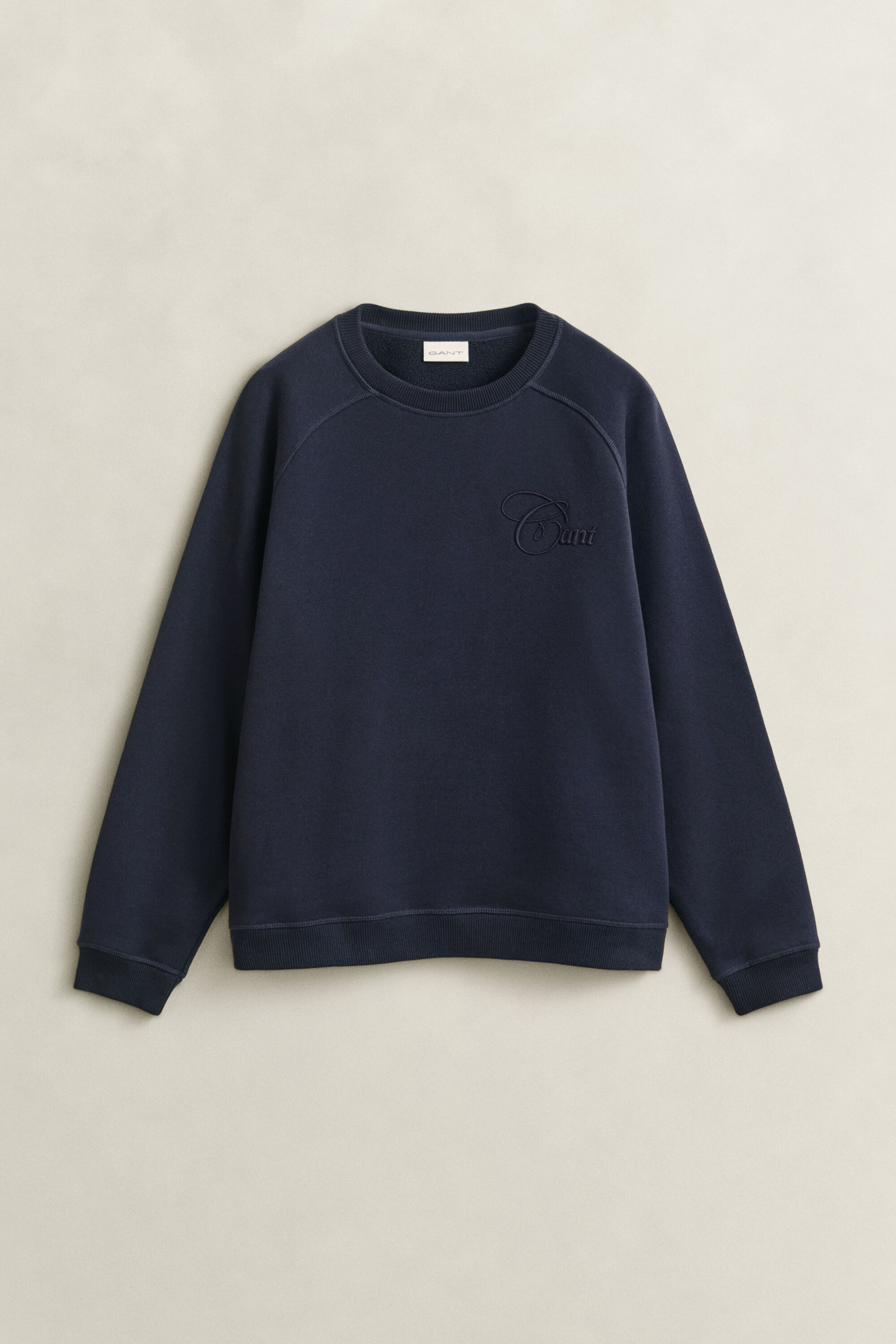 Sweat-shirt avec logo ton sur ton