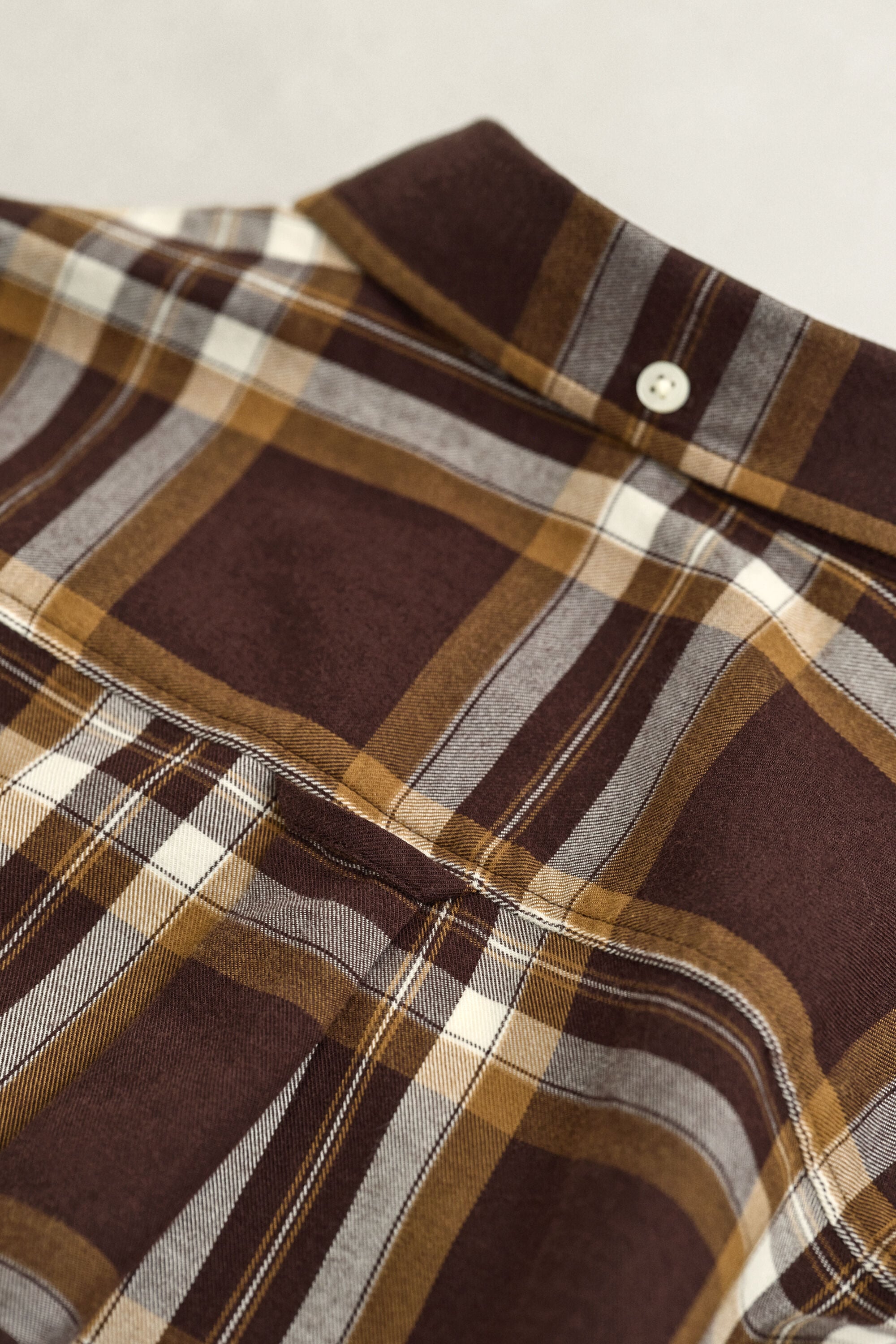 Chemise décontractée en flanelle