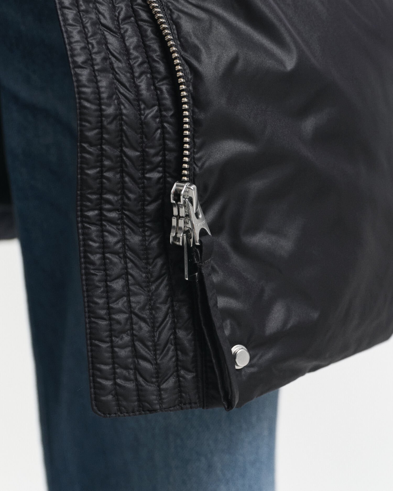 Manteau coupe décontractée en duvet