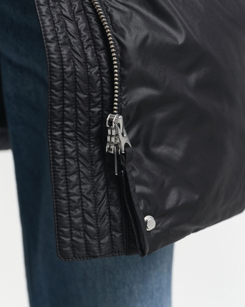 Manteau coupe décontractée en duvet