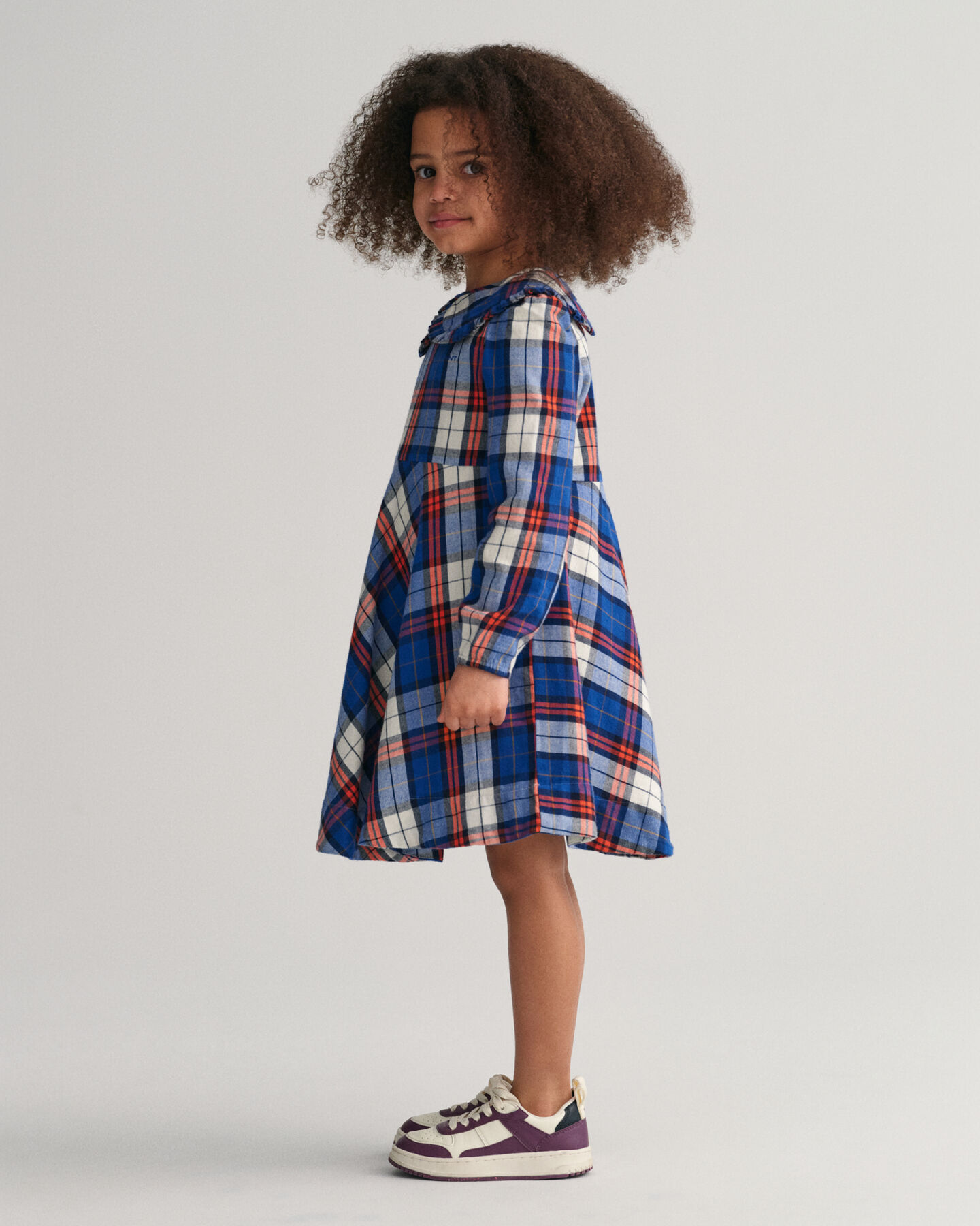 Robe en flanelle &agrave; carreaux Girls
