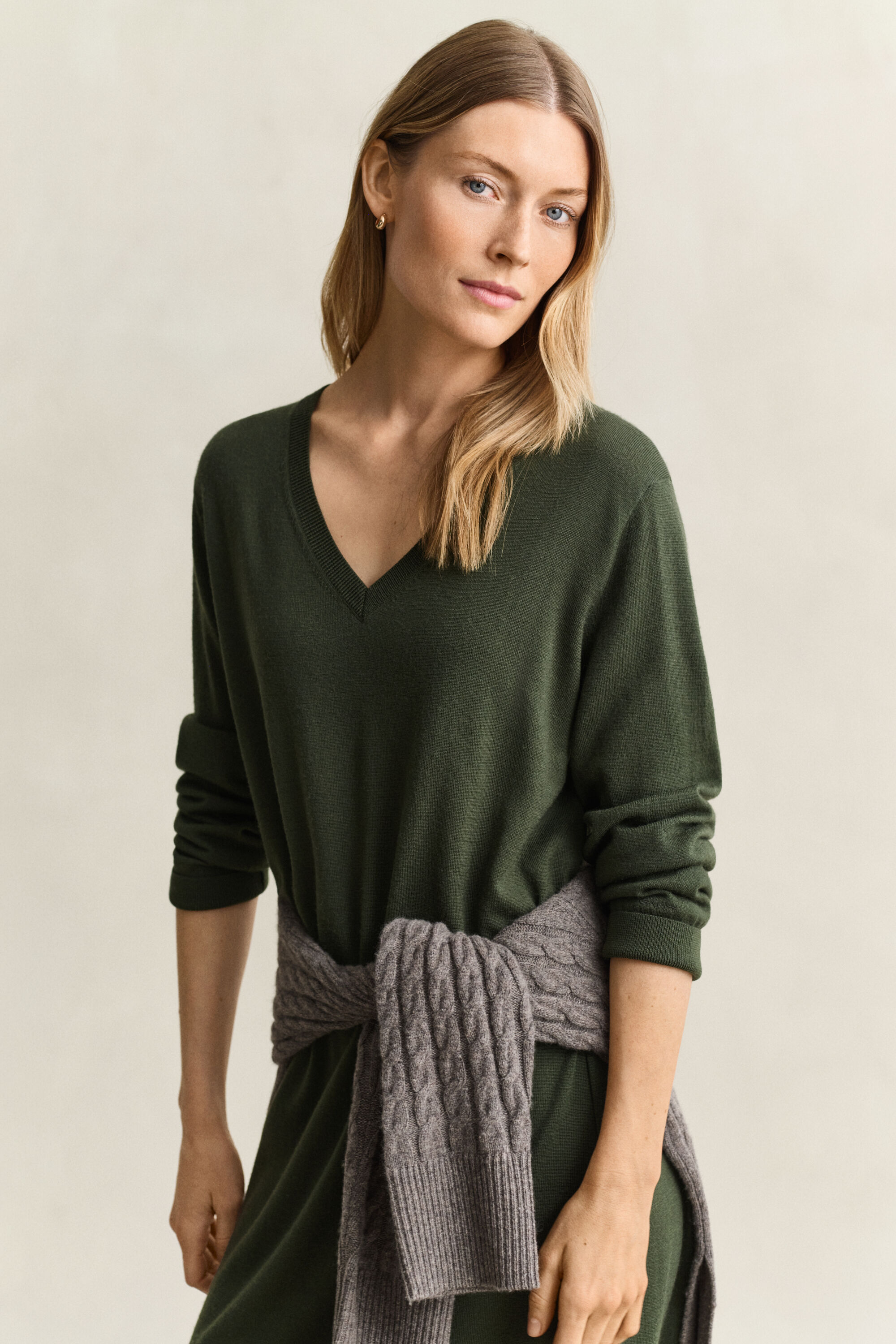 Robe en laine mérinos extra-fine