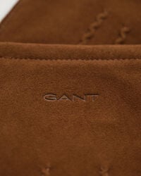Gants en daim doublés de cachemire