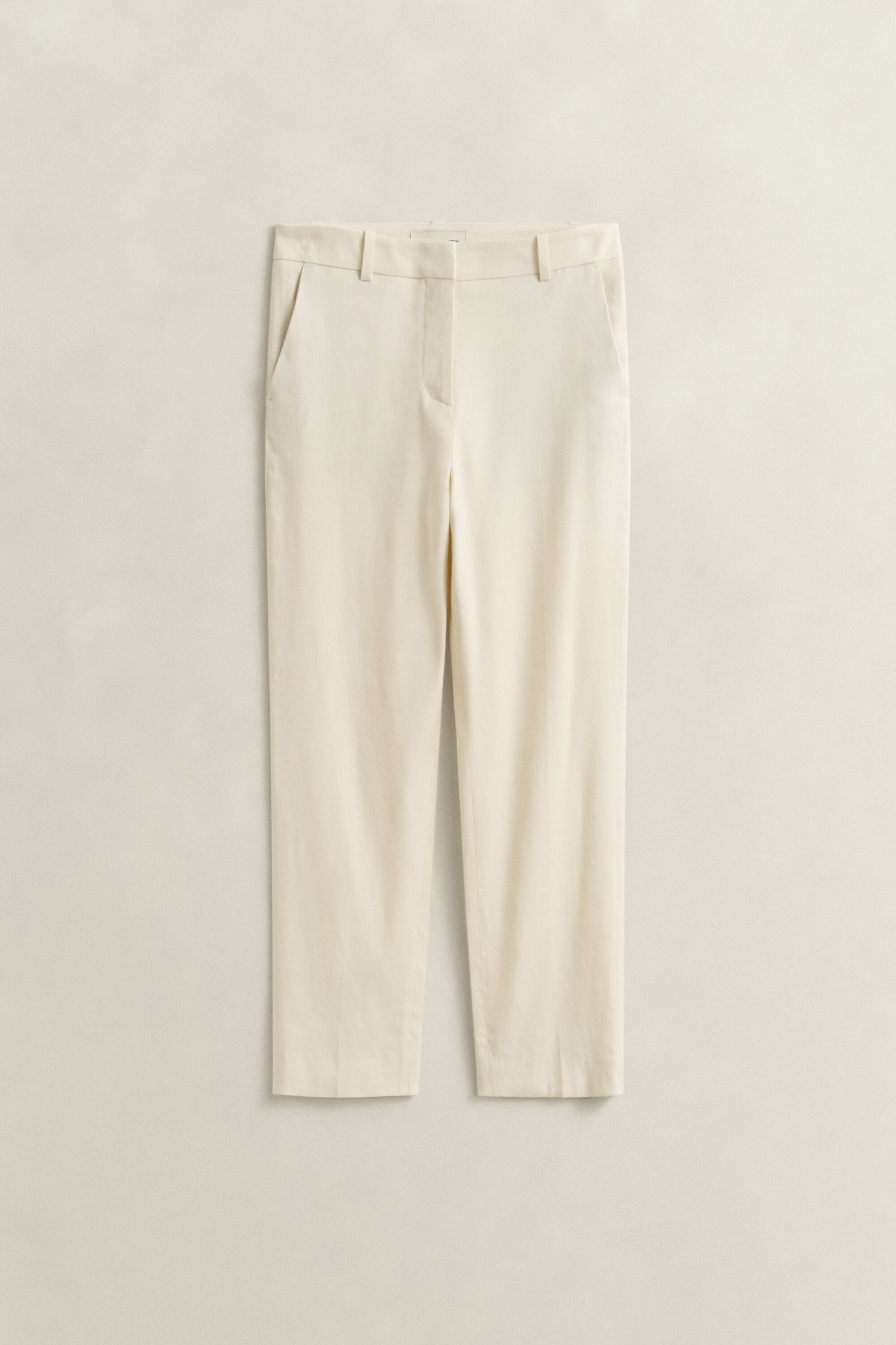 Pantalon habillé en lin stretch