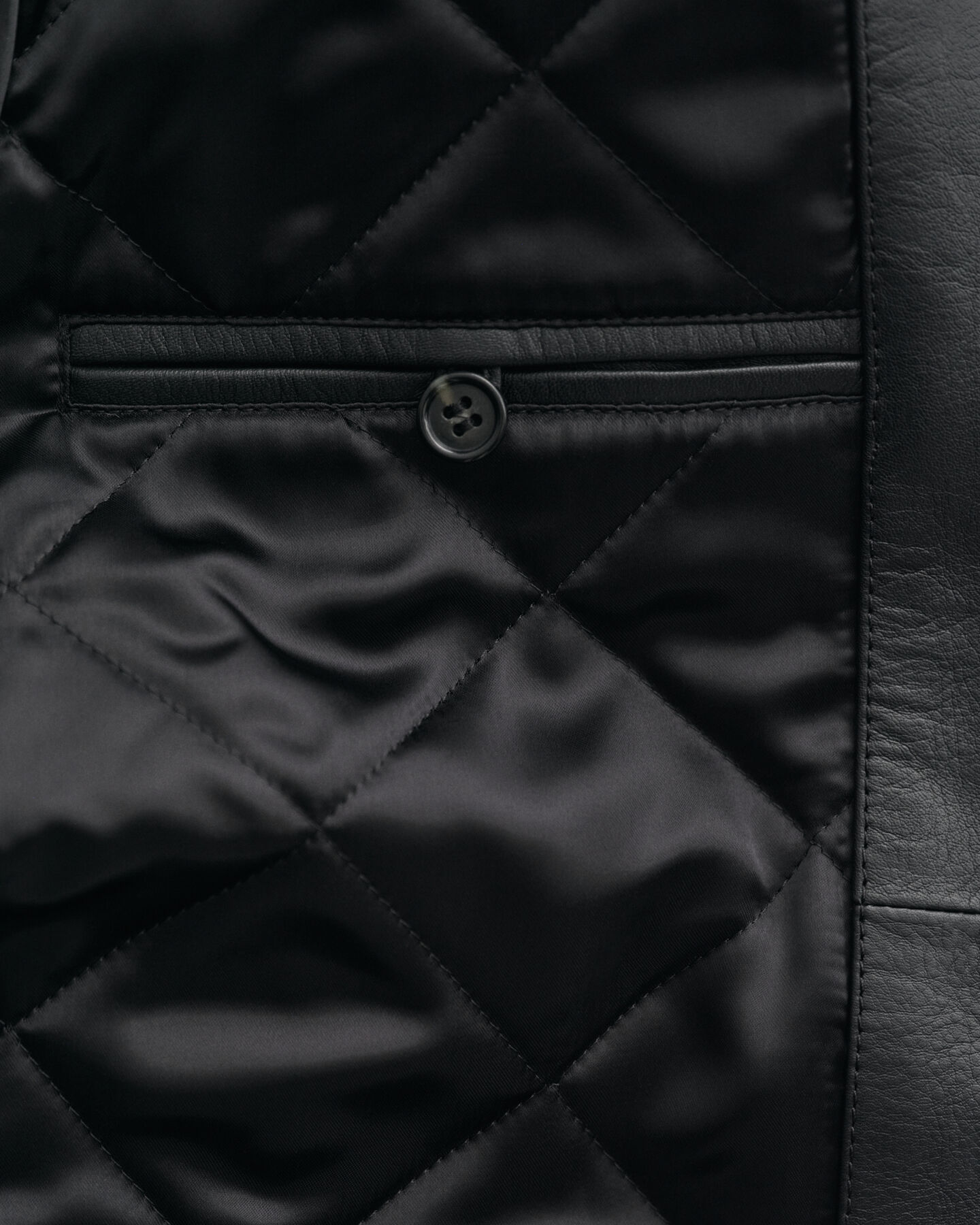 Veste Varsity de GANT en cuir