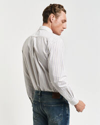 Chemise regular fit en coton Oxford classique à rayures