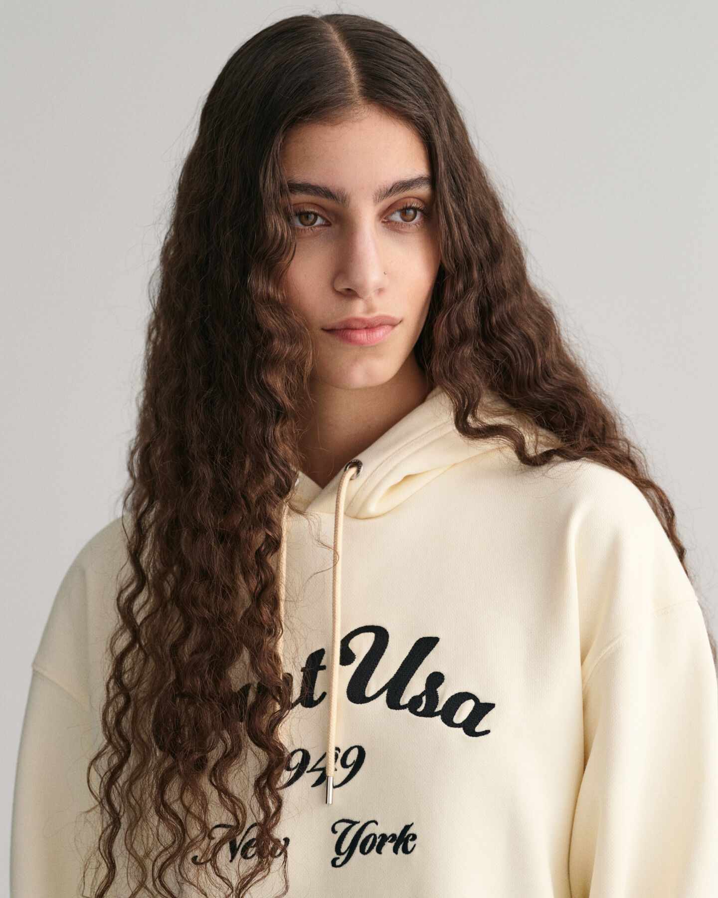 Sweat &agrave; capuche Script Graphic