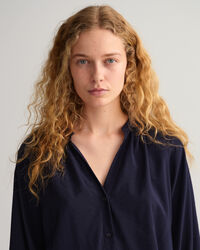 Chemisier &agrave; col droit