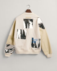 Veste Varsity Boucl&eacute; Projet Blank Canvas x Harry Nuriev