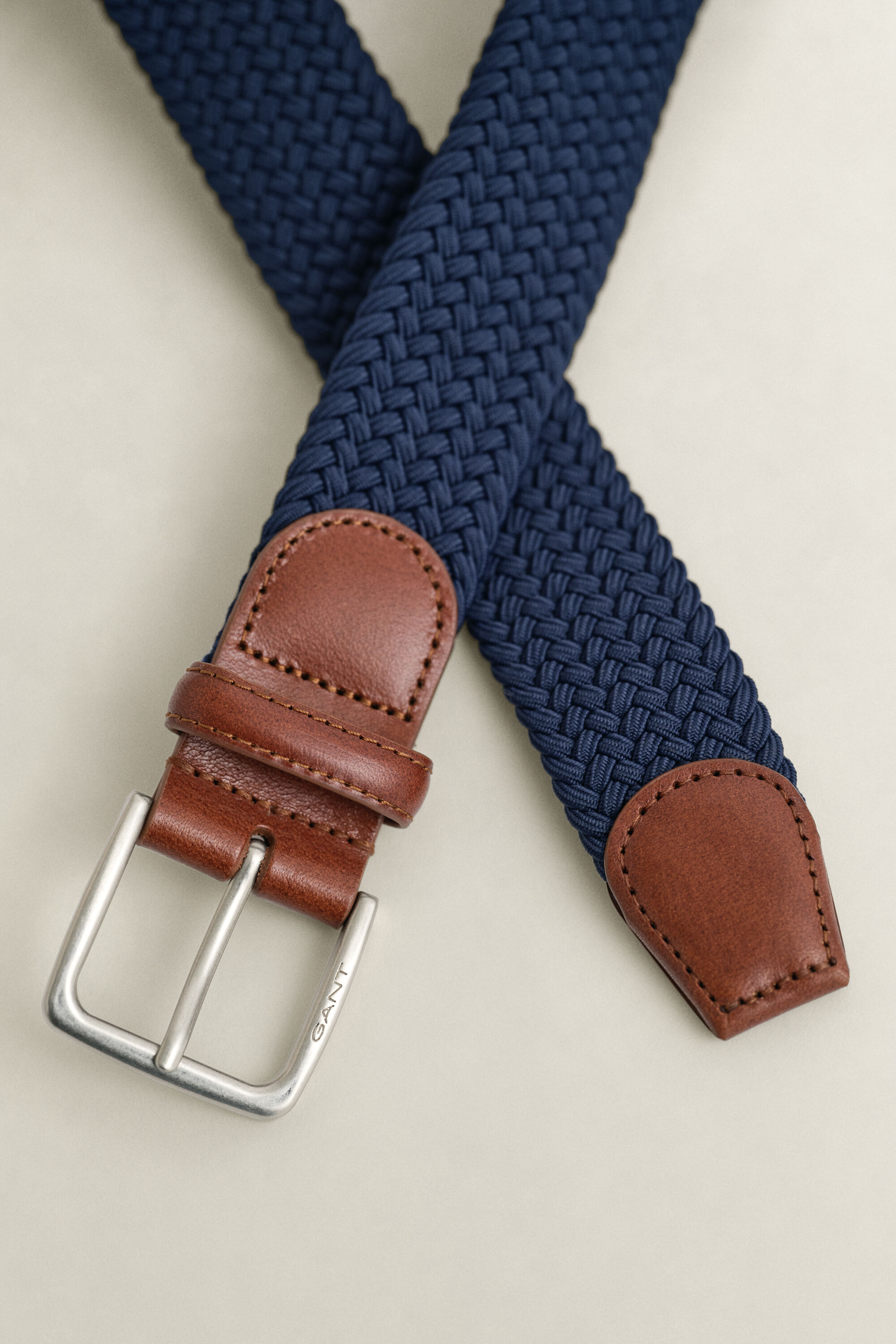 Ceinture tressée élastique