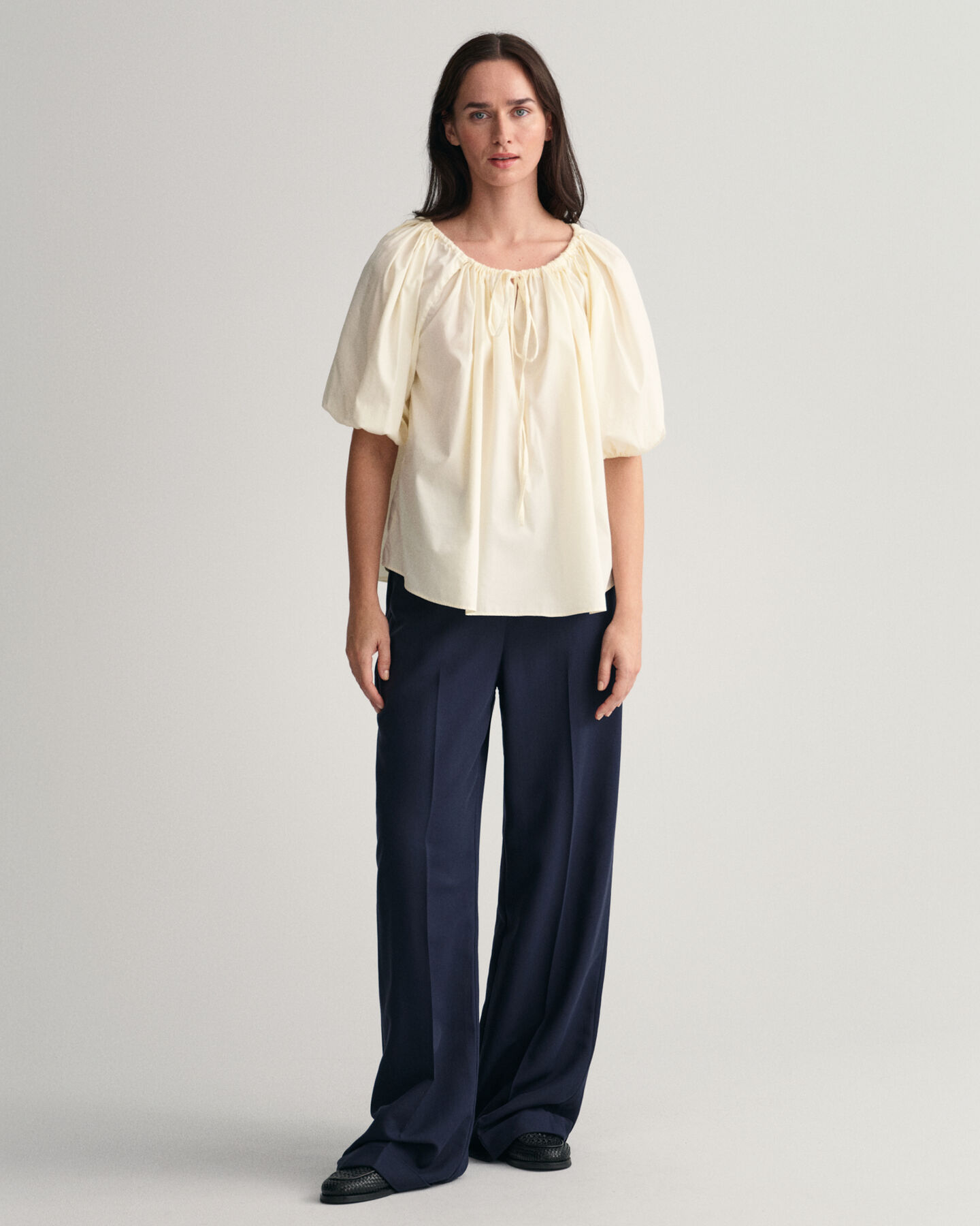 Chemisier &agrave; fronces