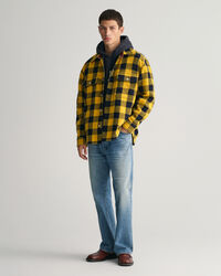 Surchemise Buffalo en laine m&eacute;lang&eacute;e