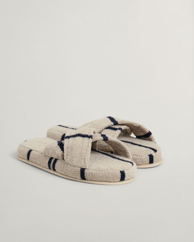 Pantoufles Striped Cross