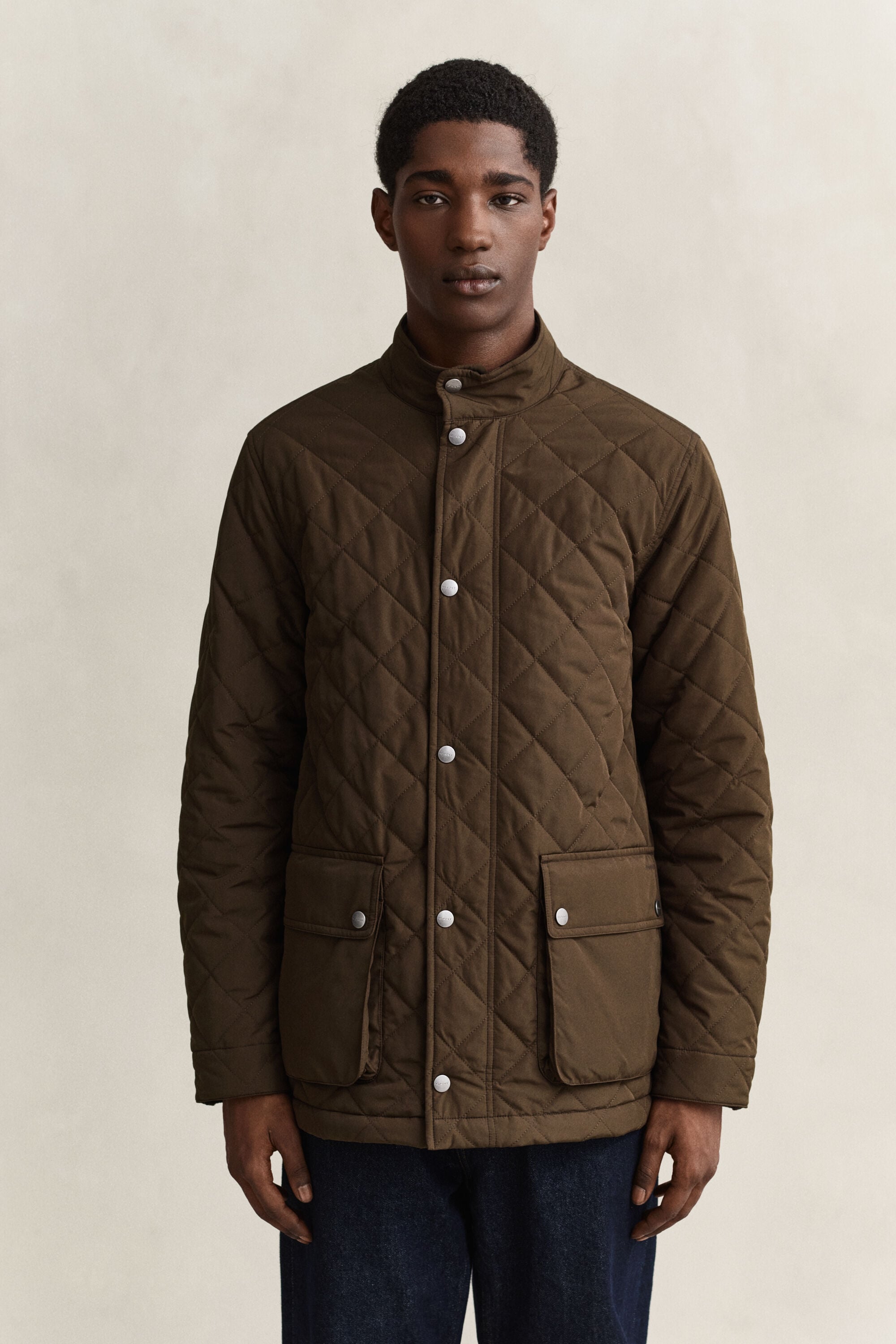 Veste mi-longue matelassée