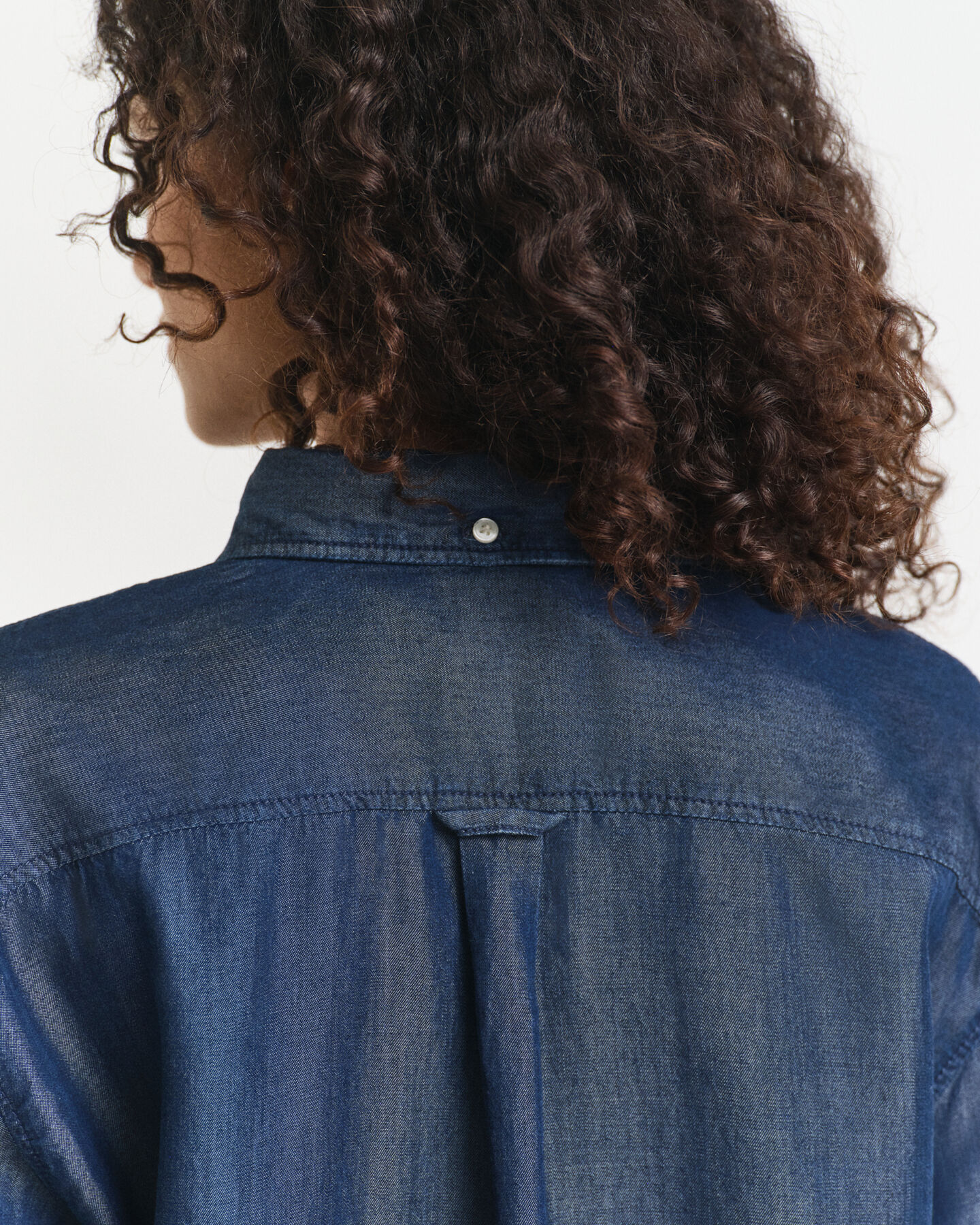 Chemise coupe décontractée Indigo