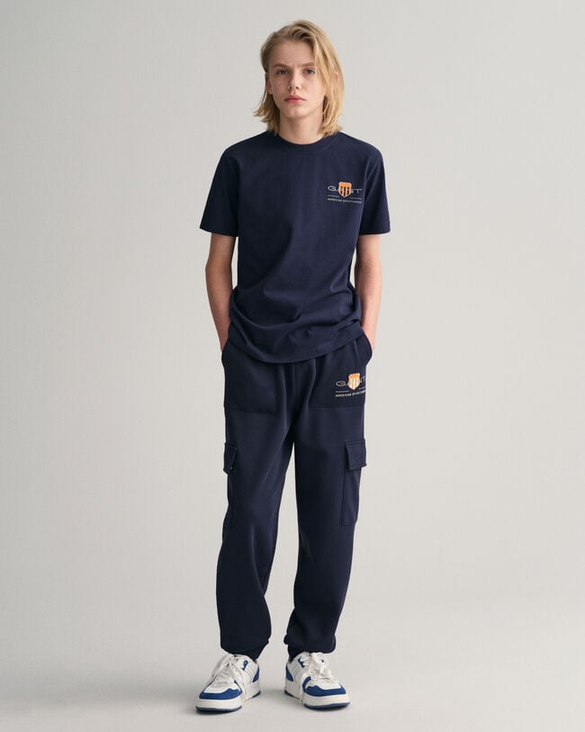 Pantalon de jogging cargo Contrast Shield Teen Boys