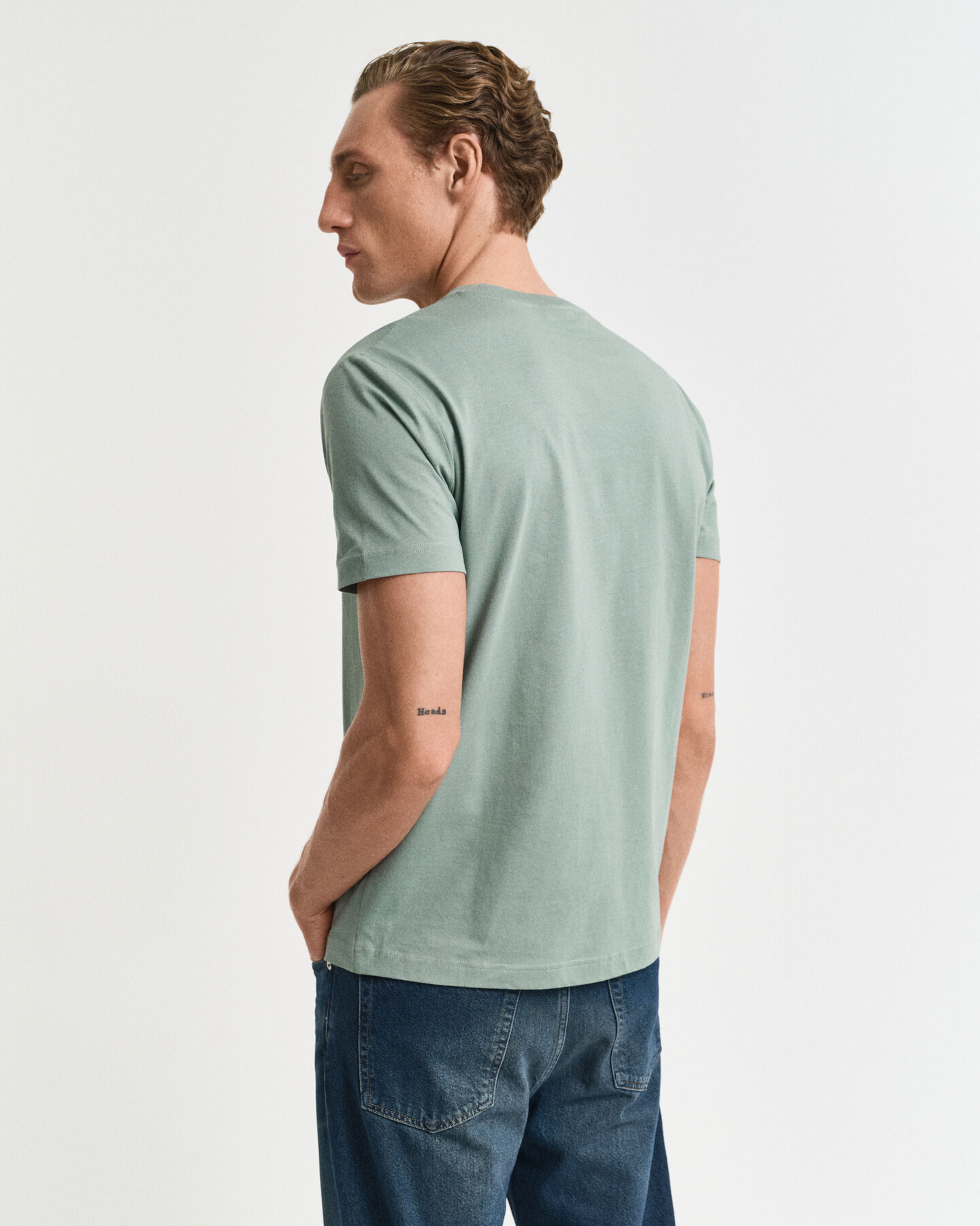 T-shirt logo &agrave; imprim&eacute; nautique GANT USA