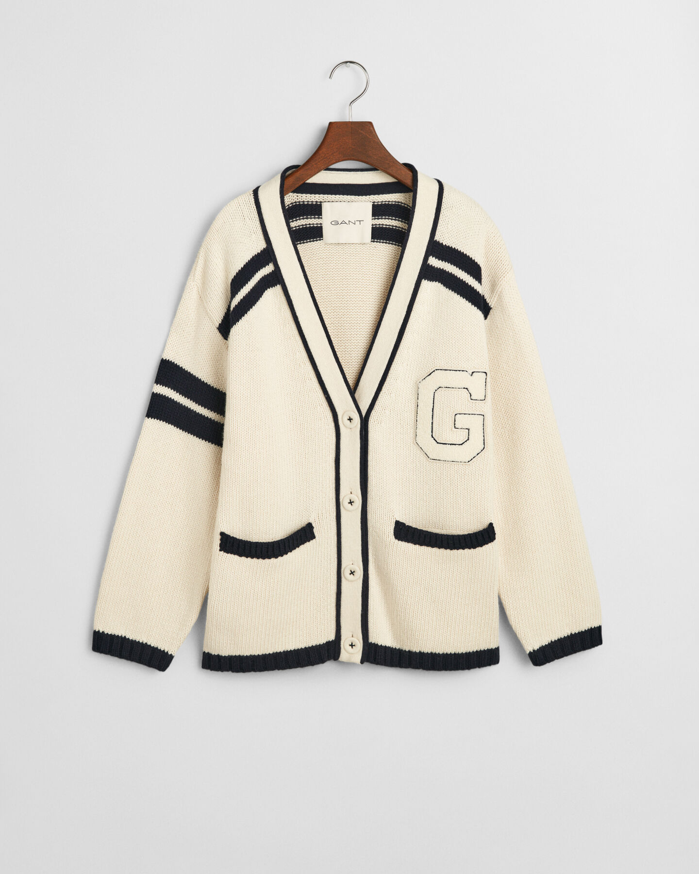 Cardigan col V GANT Varsity
