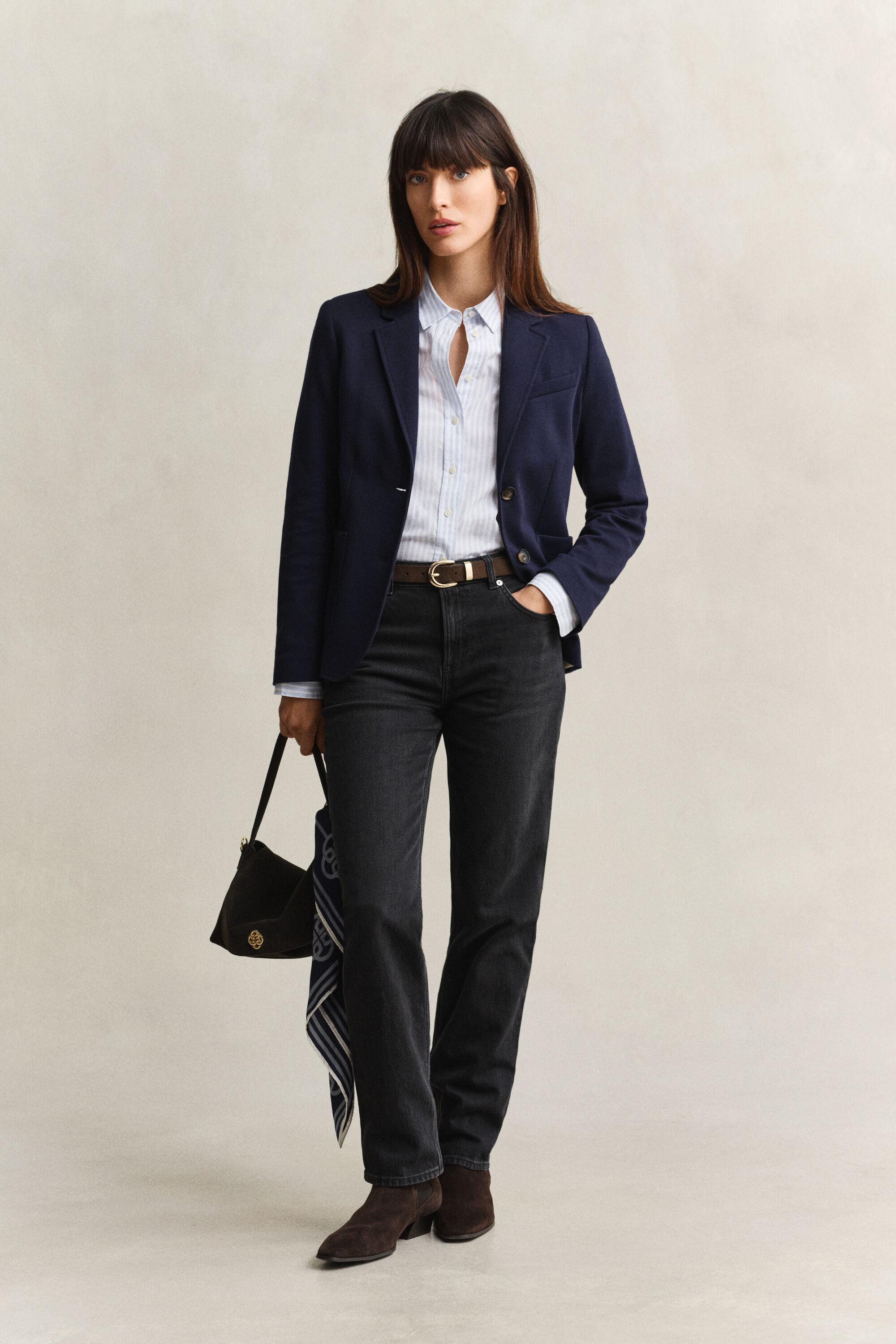 Veste blazer en piqué
