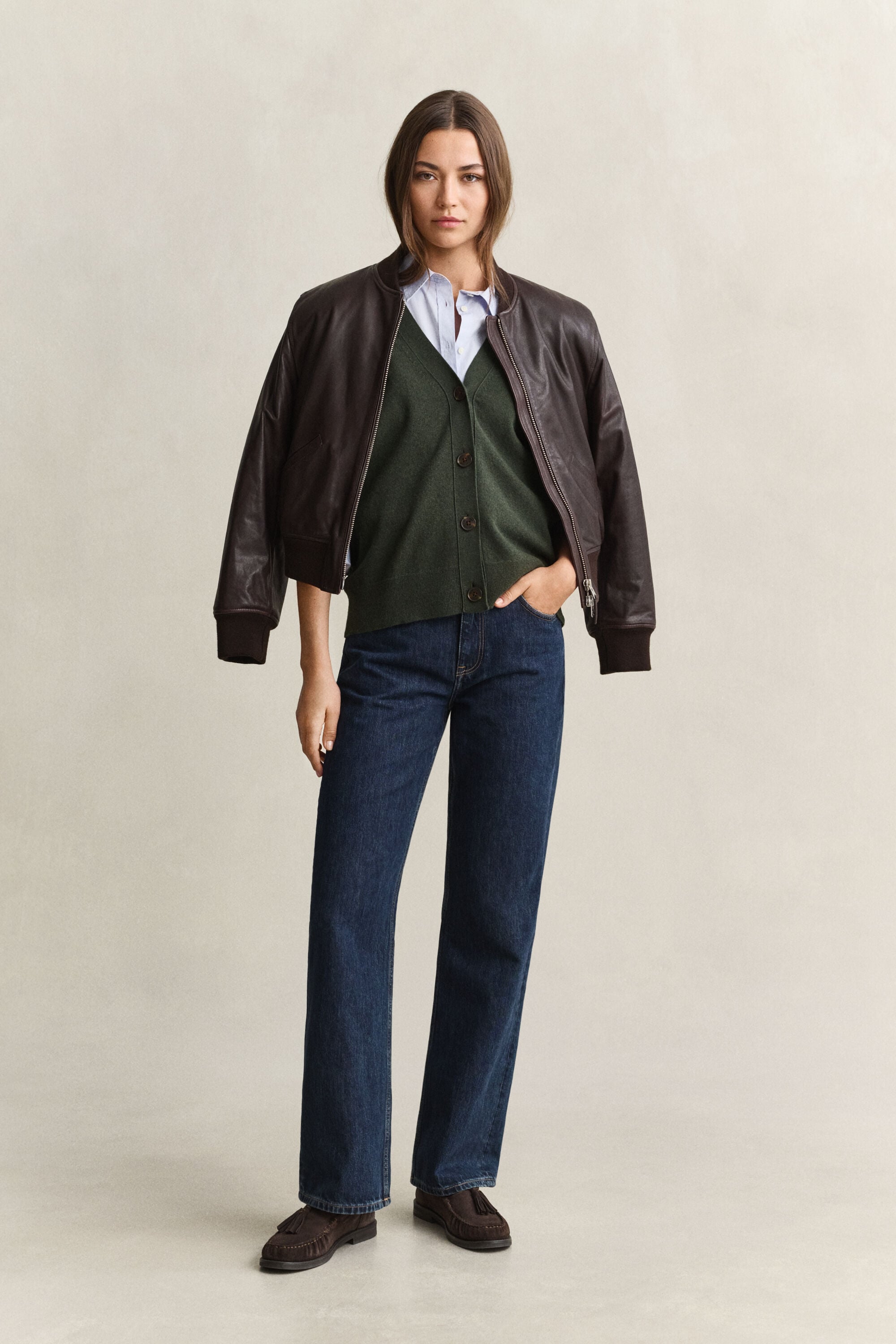 Cardigan en laine d'agneau ultrafine