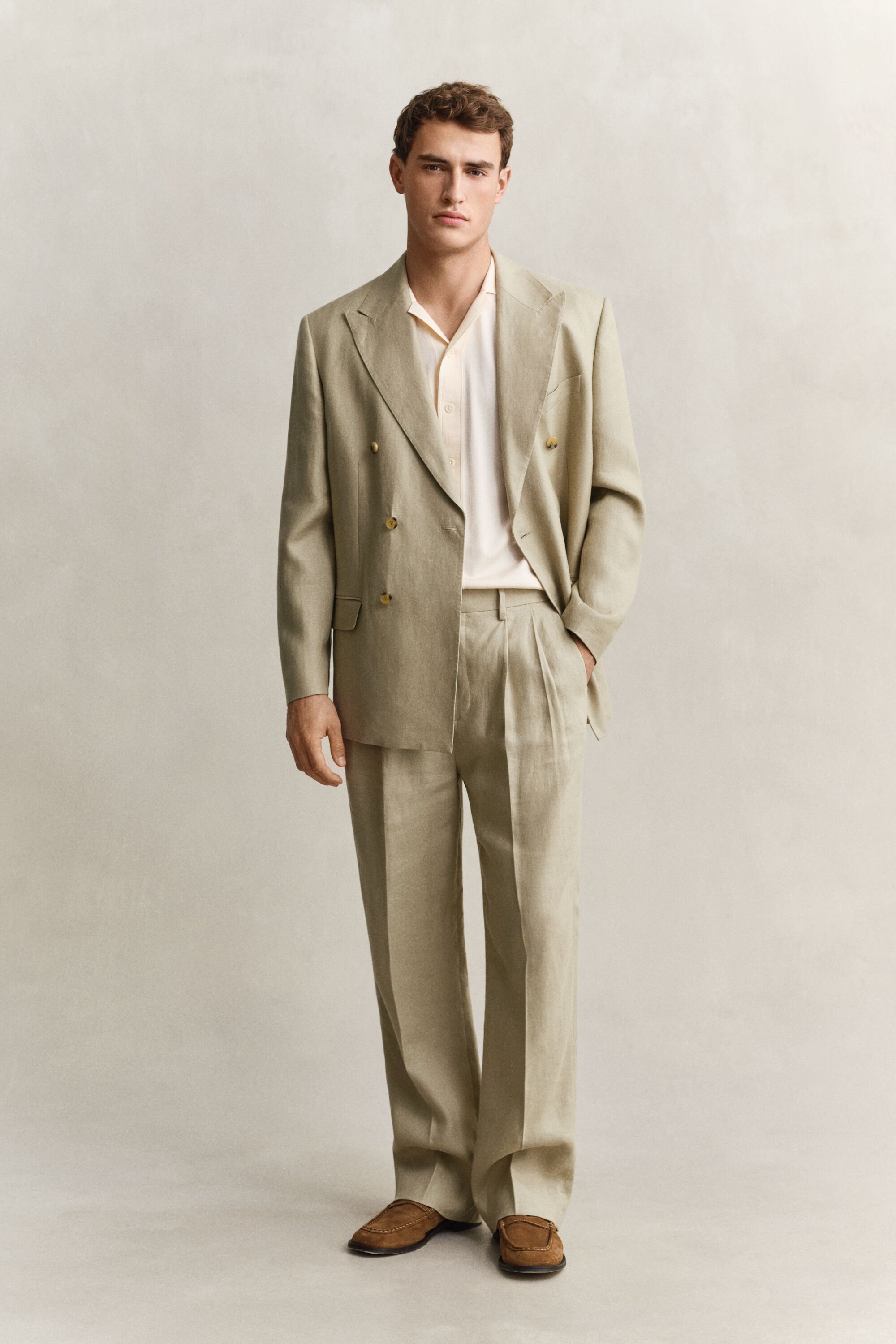 Veste de costume en lin
