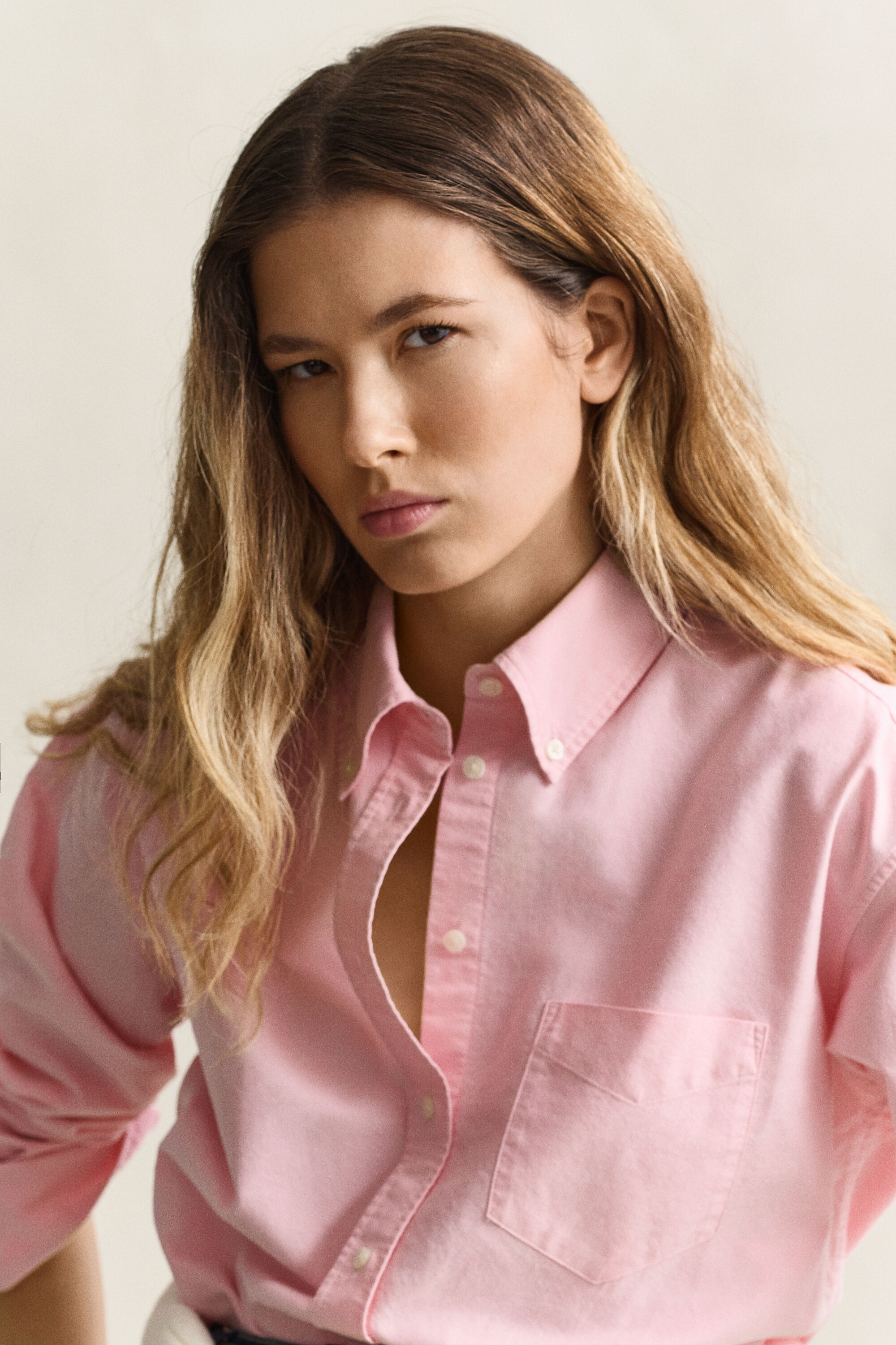 Chemise en coton Oxford Gant x Yale