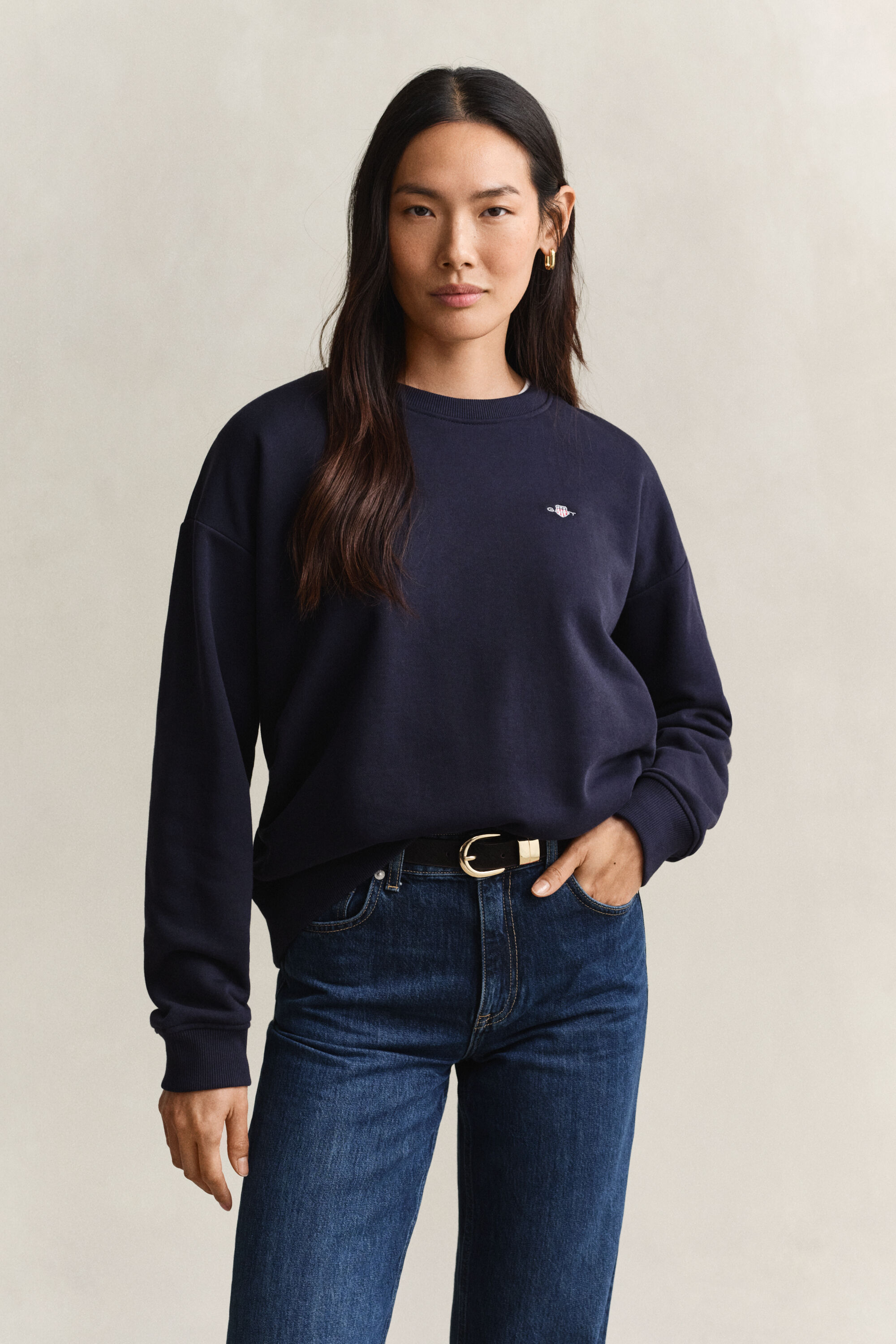 Sweat-shirt avec écusson