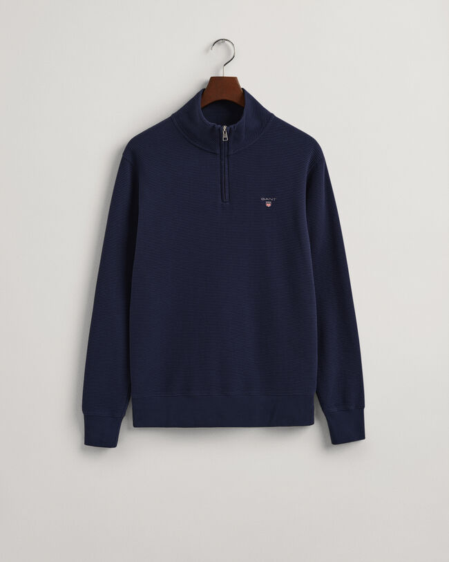 Sweat-shirt &agrave; demi-zip Waffle