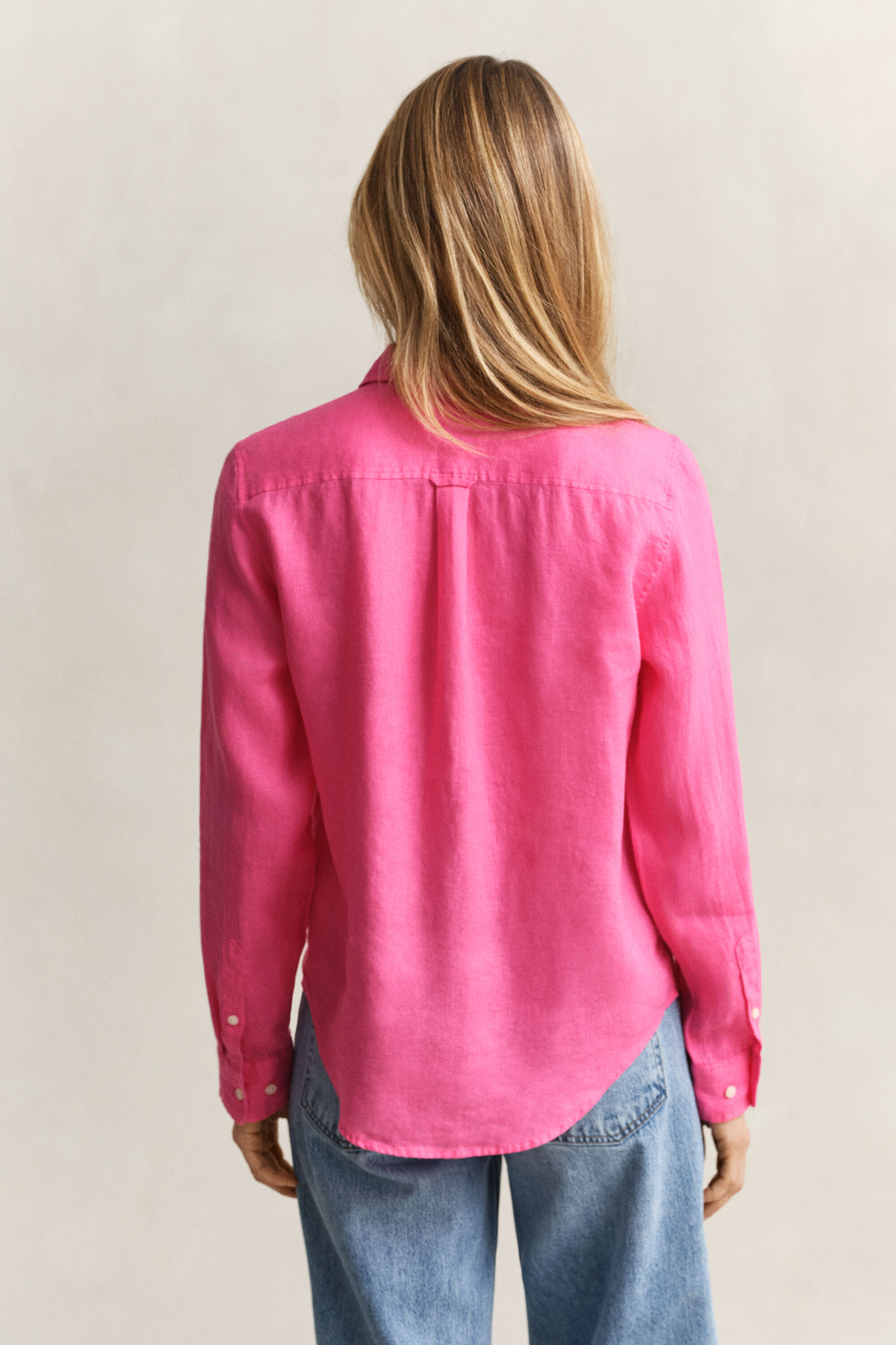 Chemise regular fit en lin