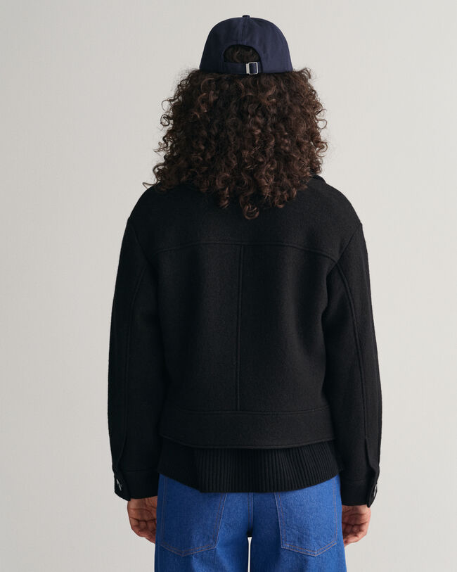 Veste zipp&eacute;e Boucl&eacute;