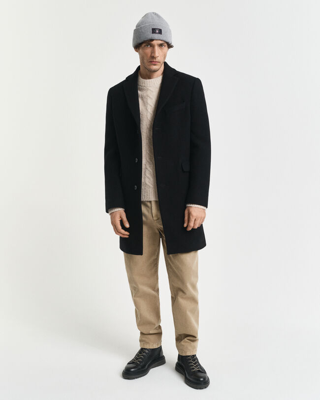 Manteau en laine classique