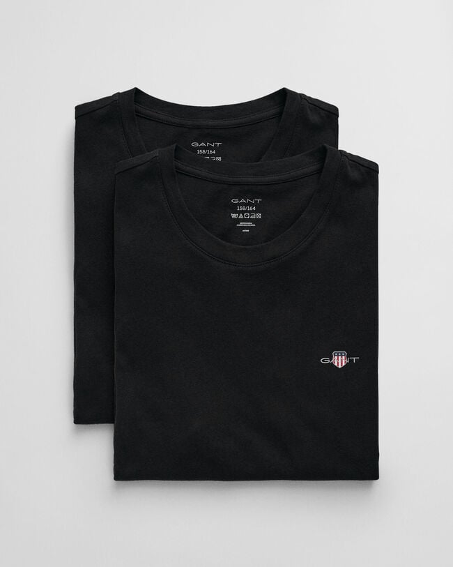 Lot de 2 t-shirts col rond Ado