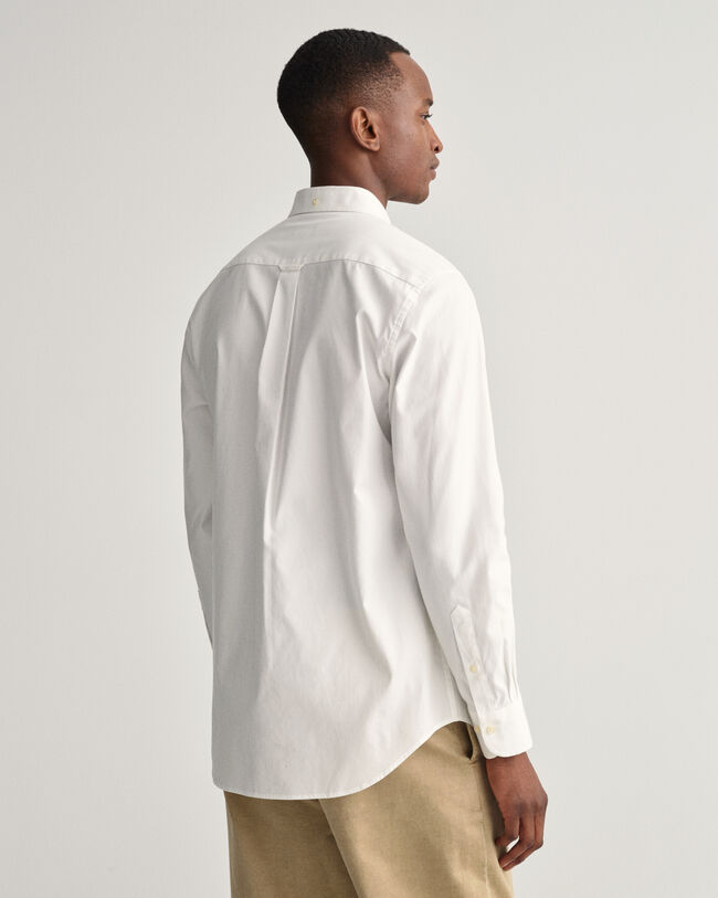Chemise regular fit en coton Oxford Pinpoint