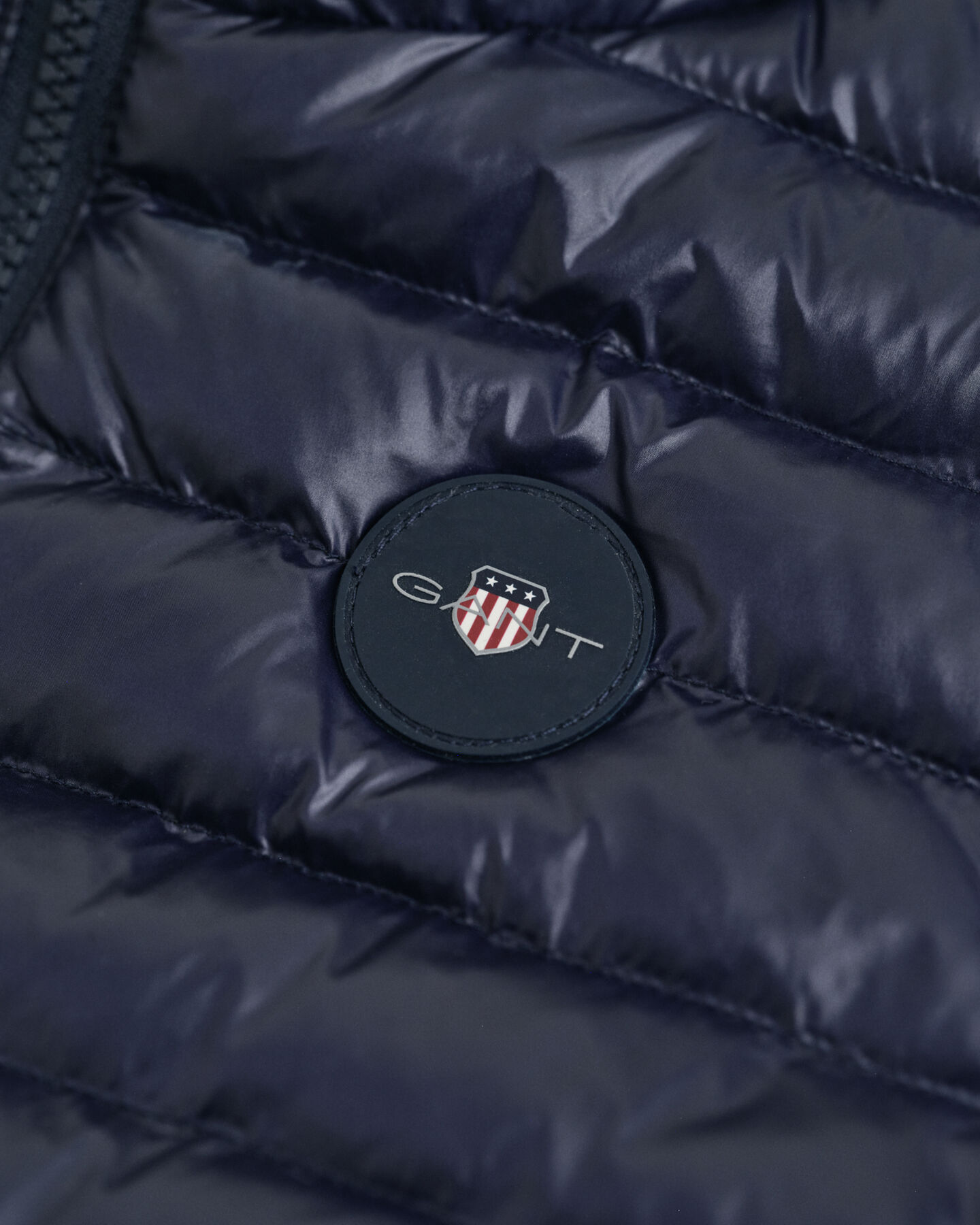 Doudoune sans manches brillante légère rembourrée de duvet Enfant