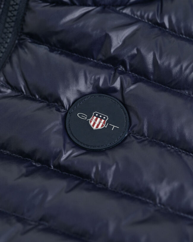 Doudoune sans manches brillante légère rembourrée de duvet Enfant