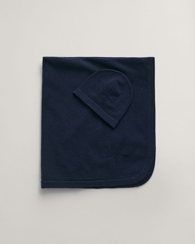 Coffret cadeau couverture et bonnet Baby