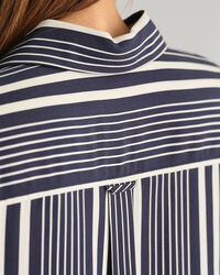 Chemise relaxed fit &agrave; imprim&eacute; ray&eacute;