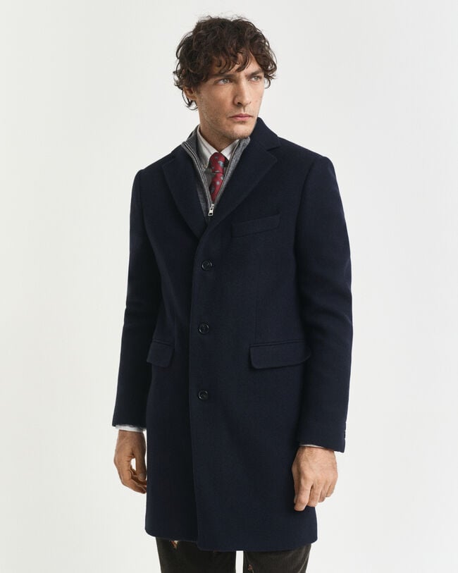 Manteau en laine classique