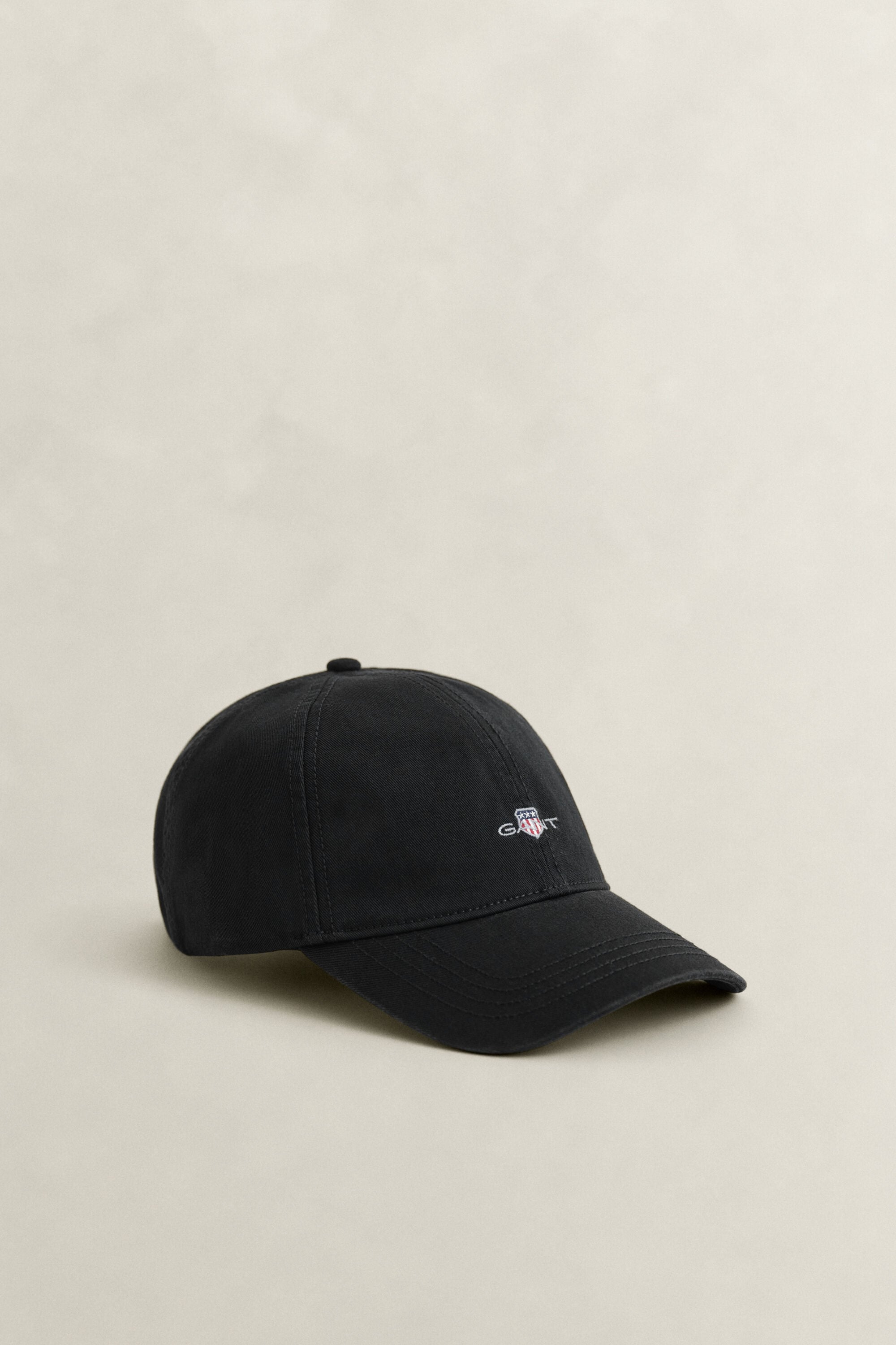 Casquette en sergé de coton avec écusson